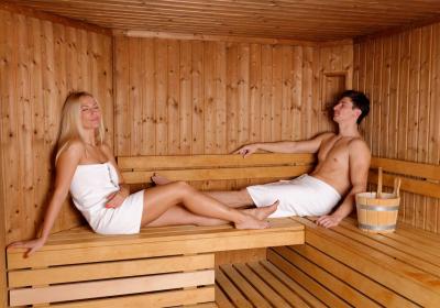 Sauna v Penzionu Pašta